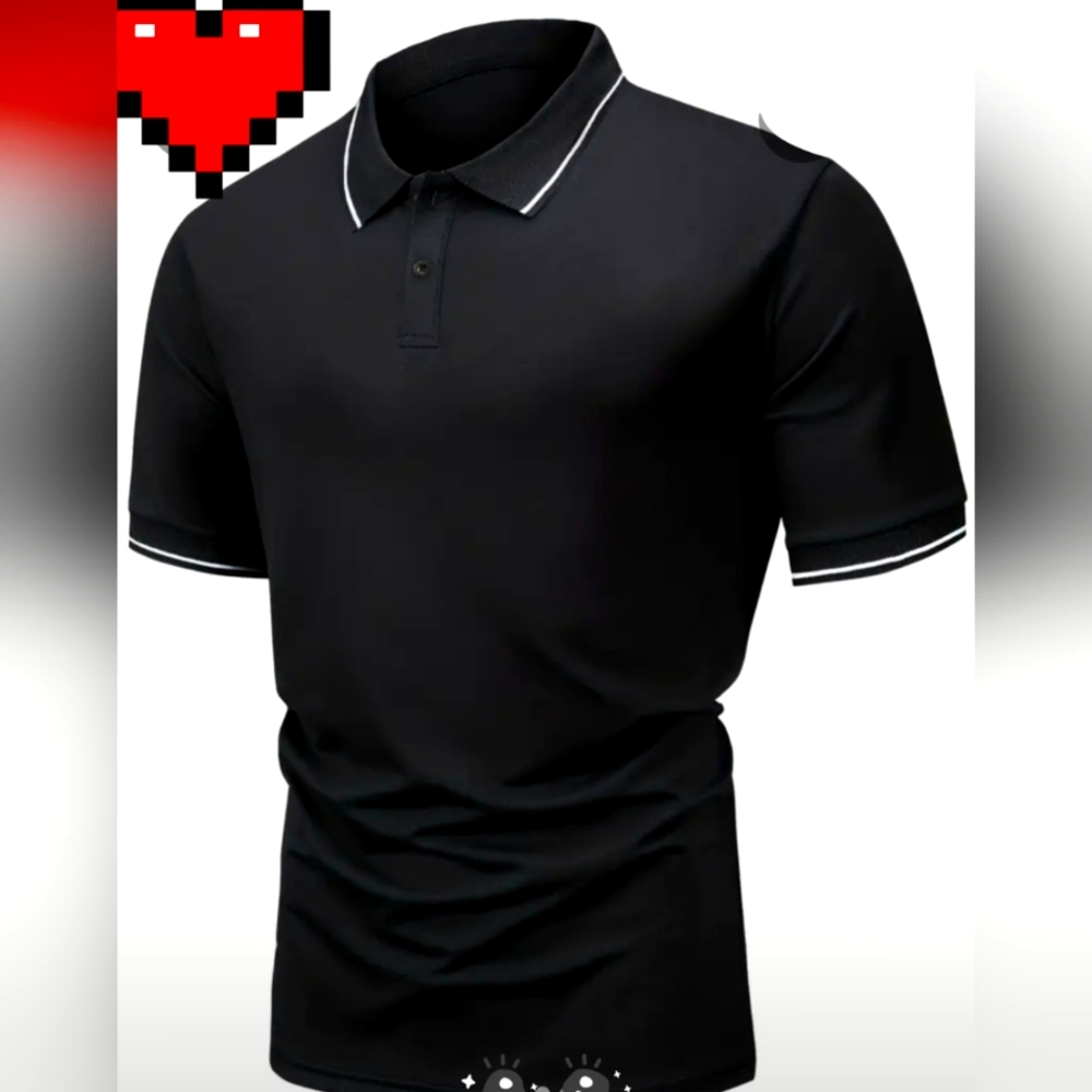 Polo shirt 👕 w/ White trim